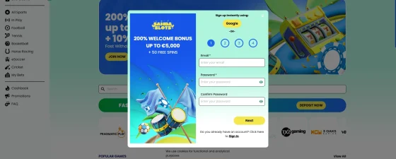 samba-slots-sign-up