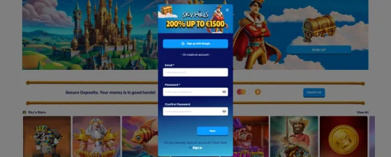 skyhills-signup