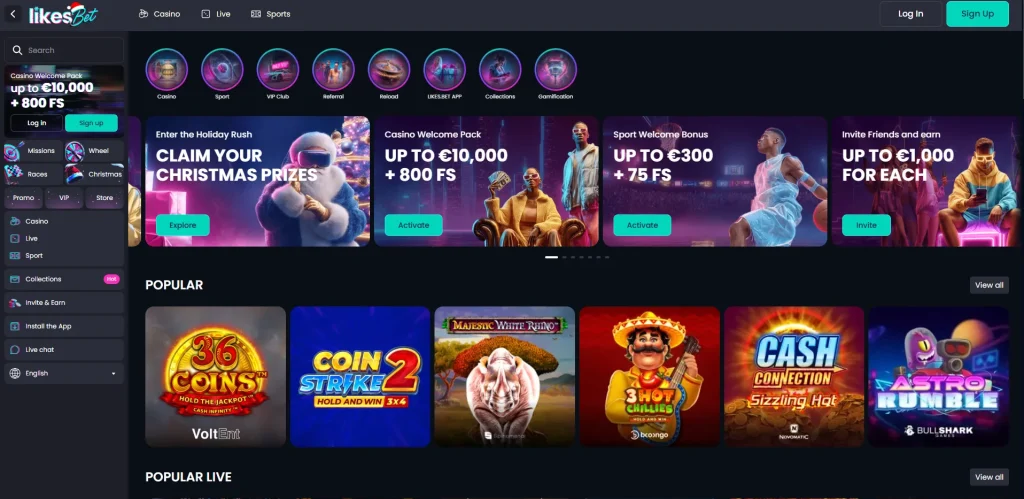 Likesbet lobby